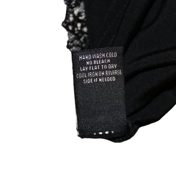 Dressbarn Collection Black Lace Sequin Slim Bodycon Evening Dress, Size 6 EUC - Picture 11 of 11